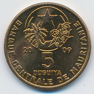 Мавритания, 5 угий (2009 г.)