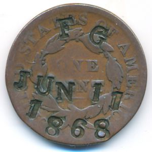 США, 1 цент (1830 г.)