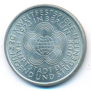 ГДР, 10 марок (1973 г.)