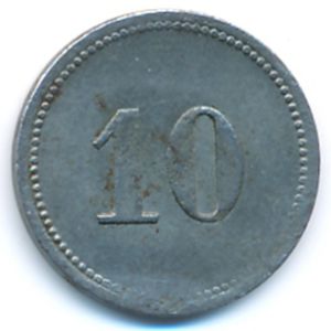 Зонтхофен., 10 пфеннигов (1917 г.)