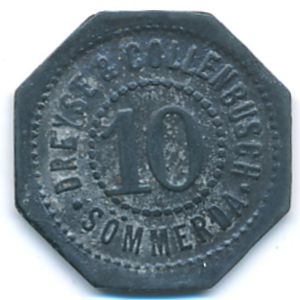 Зёммерда., 10 пфеннигов
