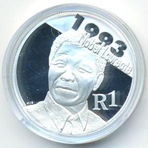 ЮАР, 1 рэнд (2007 г.)