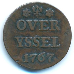Оверэйссел, 1 дуит (1767 г.)