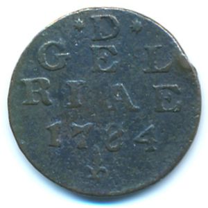 Гелдерланд, 1 дуит (1784 г.)