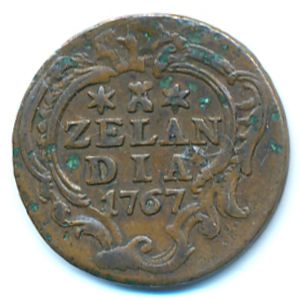 Зеландия, 1 дуит (1767 г.)