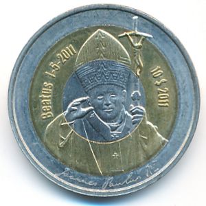 Арктические территории., 10 долларов (2011 г.)