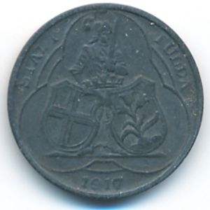 Фульда., 10 пфеннигов (1917 г.)