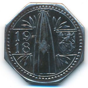 Франкенталь., 10 пфеннигов (1918 г.)