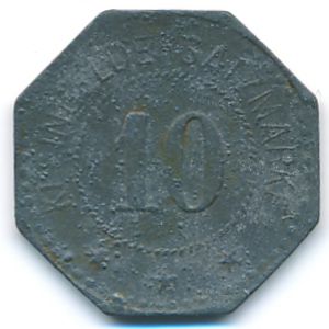Франкенхаузен., 10 пфеннигов