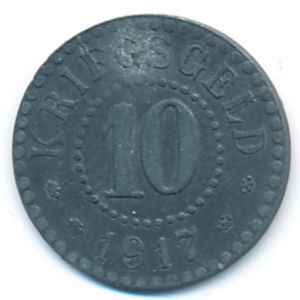 Франкфурт., 10 пфеннигов (1918 г.)