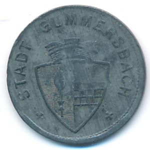 Гуммерсбах., 50 пфеннигов (1917 г.)