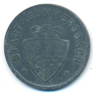 Гуммерсбах., 50 пфеннигов (1917 г.)