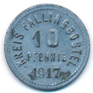 Фаллингбостель., 10 пфеннигов (1917 г.)