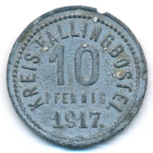 Фаллингбостель., 10 пфеннигов (1917 г.)