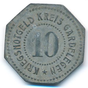 Гарделеген., 10 пфеннигов