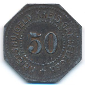 Гарделеген., 50 пфеннигов