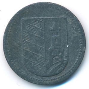 Гюнцбург., 10 пфеннигов (1917 г.)