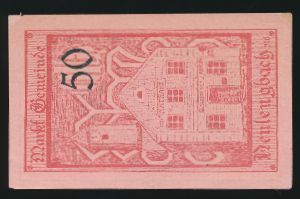 Нотгельды Австрии, 50 геллеров (1920 г.)