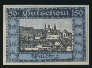 Нотгельды Австрии, 50 геллеров (1920 г.)