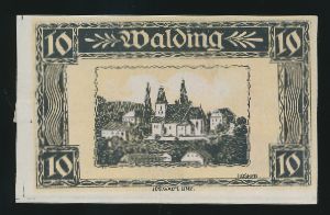 Нотгельды Австрии, 10 геллеров (1920 г.)