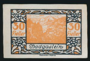 Нотгельды Австрии, 30 геллеров (1920 г.)