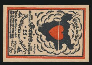 Нотгельды Австрии, 25 пфеннигов (1920 г.)