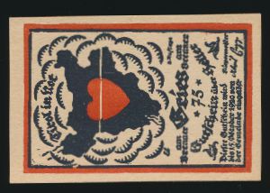 Нотгельды Австрии, 75 пфеннигов (1920 г.)