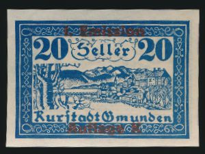 Нотгельды Австрии, 20 геллеров (1920 г.)