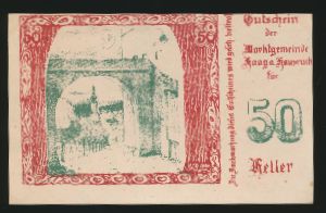 Нотгельды Австрии, 50 геллеров (1920 г.)
