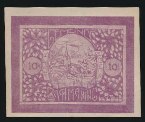 Нотгельды Австрии, 10 геллеров (1920 г.)