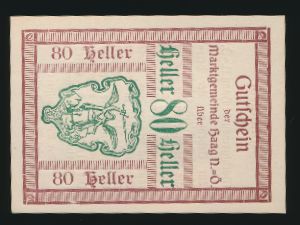 Нотгельды Австрии, 80 геллеров (1920 г.)