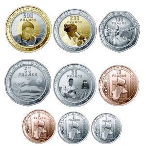 Центральная Африка, Набор монет (2024 г.)