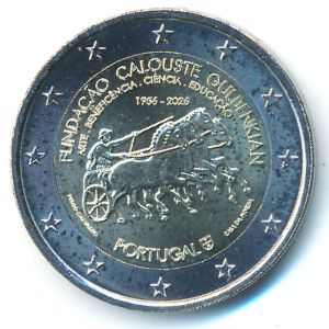 Португалия, 2 евро (2026 г.)