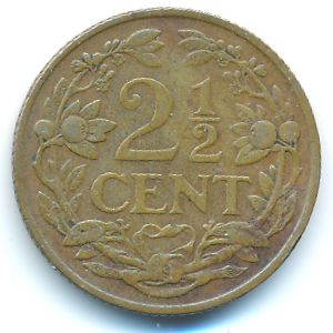 Кюрасао, 2 1/2 цента (1948 г.)