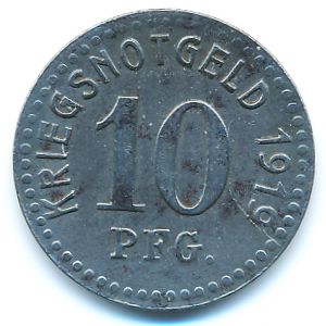 Эмшер., 10 пфеннигов (1919 г.)