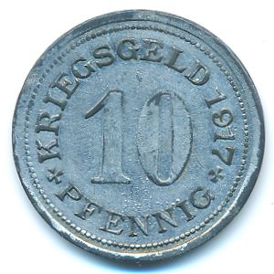 Хёрде., 10 пфеннигов (1917 г.)