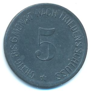 Хаммельбург., 5 пфеннигов (1917 г.)