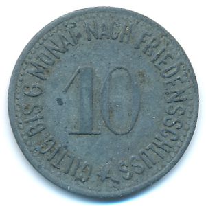 Хаммельбург., 10 пфеннигов (1917 г.)