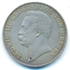 Гессен, 1 талер (1863 г.)