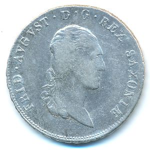 Саксония, 1 талер (1809 г.)