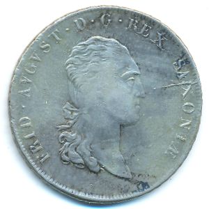 Саксония, 1 талер (1807 г.)