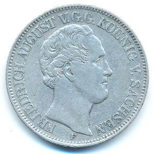 Саксония, 1 талер (1853 г.)
