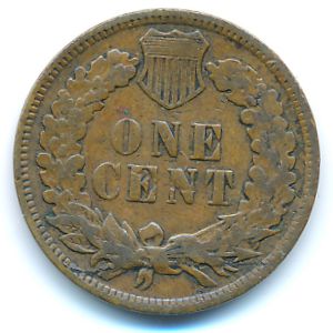 США, 1 цент (1907 г.)