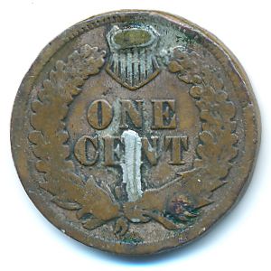 США, 1 цент (1888 г.)