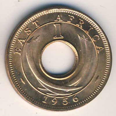 Восточная Африка, 1 цент (1956 г.)