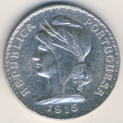 Португалия, 1 эскудо (1915 г.)