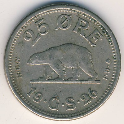 Гренландия, 25 эре (1926 г.)