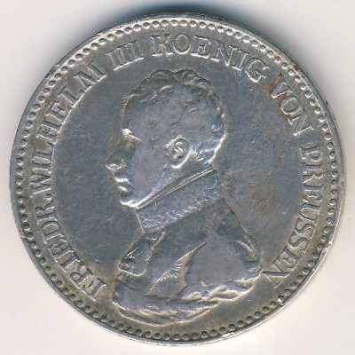 Пруссия, 1 талер (1818 г.)