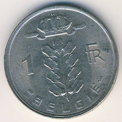 Бельгия, 1 франк (1978 г.)