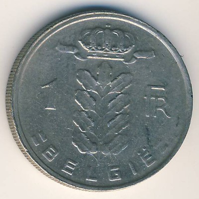 Бельгия, 1 франк (1980 г.)